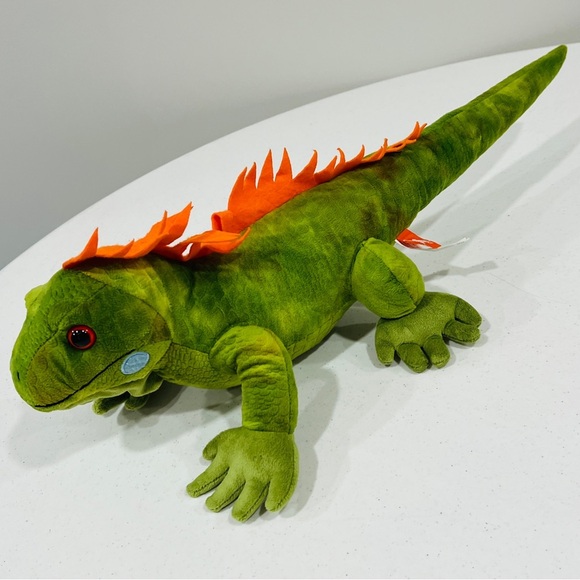 24" Iguana Cuddlekins Wild Republic Plush Stuffed Animal Green - Picture 2 of 8